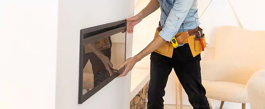 Metal Fireplace Installation in Newnan, Georgia