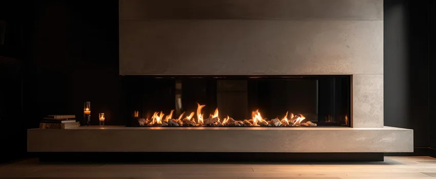 Gas Fireplace Ember Bed Design Services in Newnan, Georgia