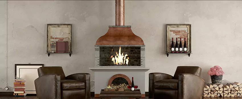 Thelin Hearth Products Providence Pellet Insert Fireplace Installation in Newnan, GA