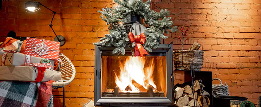 Travis Industries Linear Gas Fireplace Installation in Newnan, Georgia